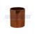 COPLA RECTA DE COBRE SOLDABLE 3-1/8